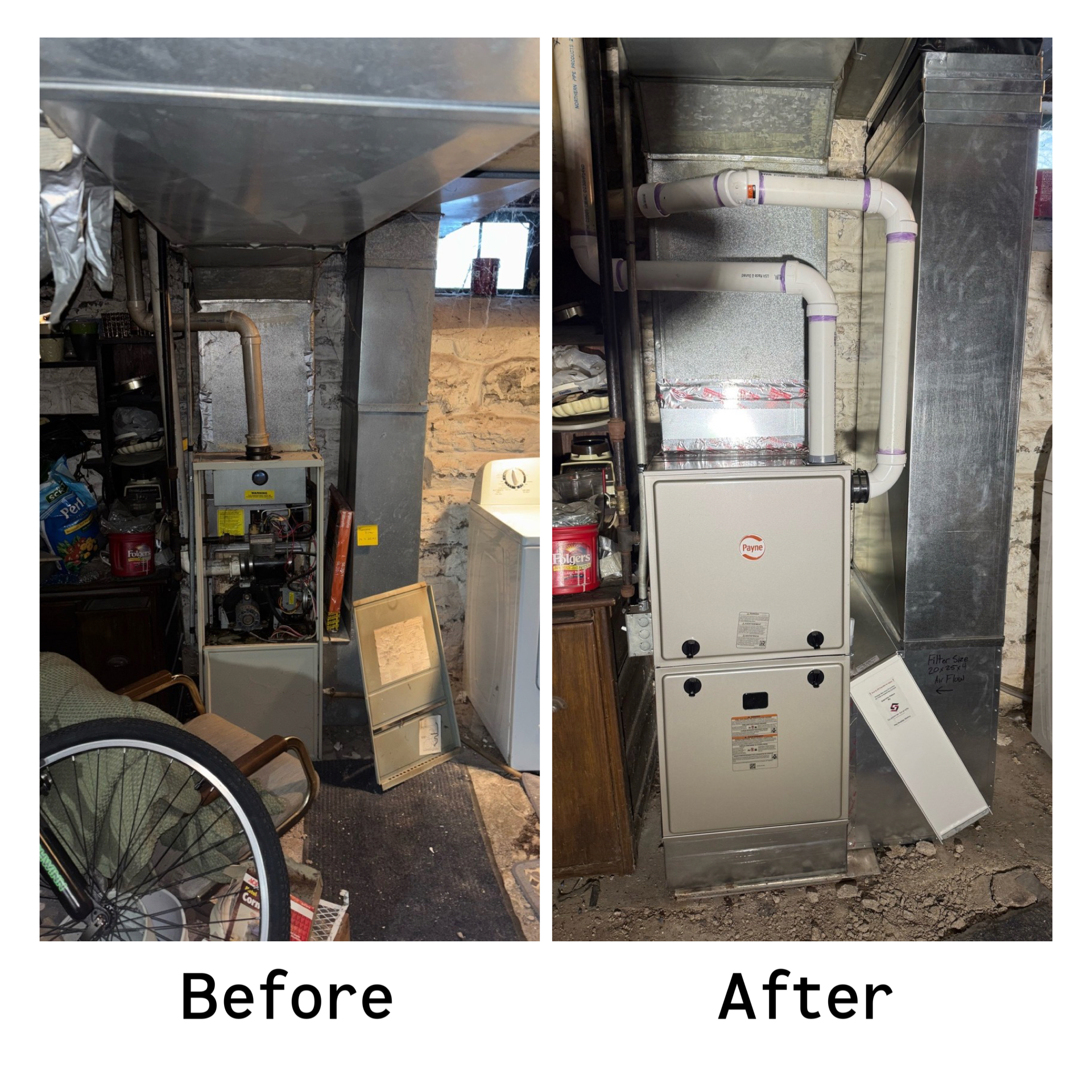 Kitchen lighting installation