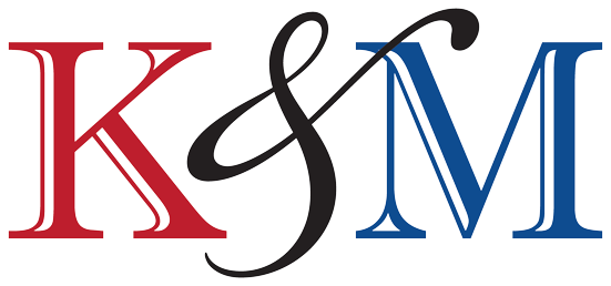 K and M Heating logo